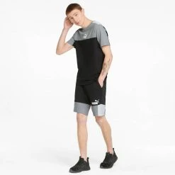Bermuda Moletom Shorts Puma Ess+ Block 10" Tr Masculina