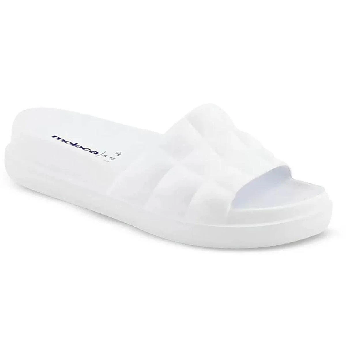 Kit 2 Sandálias Chinelo Slide Moleca Nuvem Feminino Preto/Branco 8 Kit 2 Sandálias Chinelo Slide Moleca Nuvem Feminino Preto/Branco - Image 6