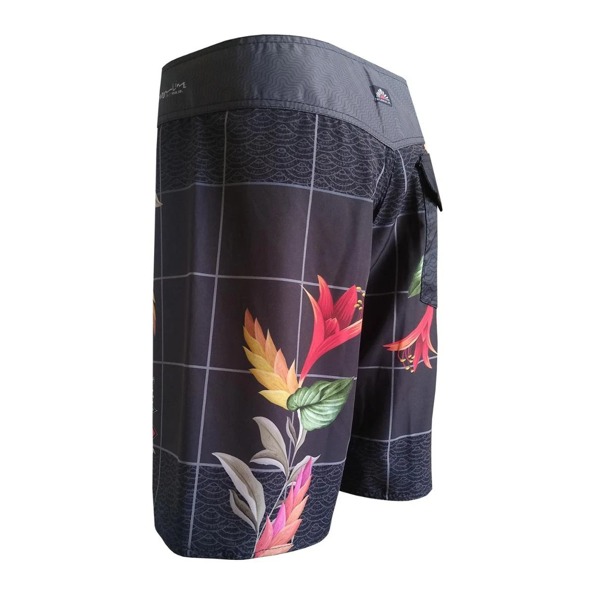 Mortality Bermuda Surf Floral Praia Alto Verão Alta Tecnologia E Secagem Rápida - 5 Mortality Bermuda Surf Floral Praia Alto Verão Alta Tecnologia E Secagem Rápida - - Image 3
