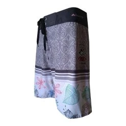 Mortality Bermuda Surf Praia Alto Verão Alta Tecnologia E Secagem Rápida - Preto