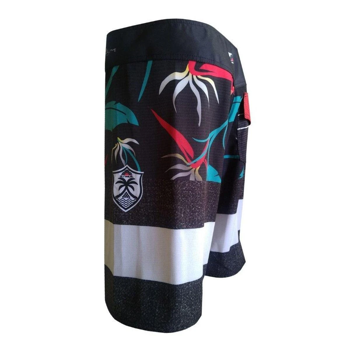 Mortality Bermuda Surf Floral Praia Verão Alta Tecnologia E Secagem Rápida - 7 Mortality Bermuda Surf Floral Praia Verão Alta Tecnologia E Secagem Rápida - - Image 5