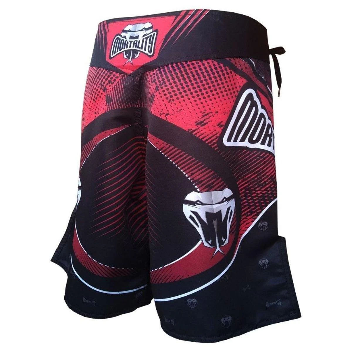 Mortality Bermudas De Arte Marcial Para Treinos Jiujitsu E Mma - Vermelho 4 Mortality Bermudas De Arte Marcial Para Treinos Jiujitsu E Mma - Vermelho - Image 2