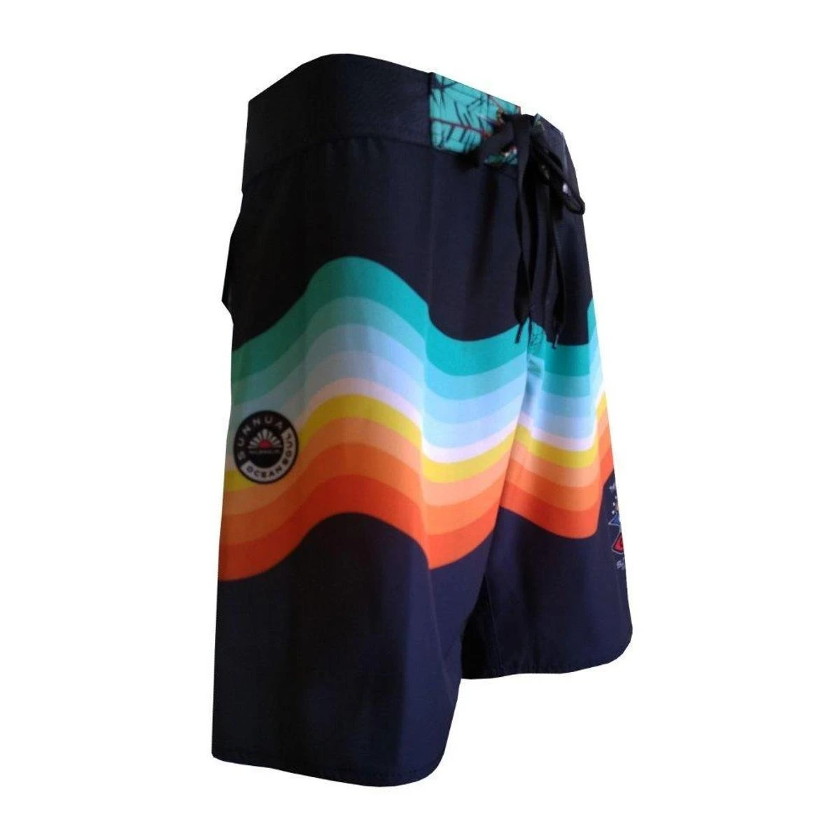 Mortality Bermuda Surf Praia Alto Verão Alta Tecnologia E Secagem Rápida - Preta 5 Mortality Bermuda Surf Praia Alto Verão Alta Tecnologia E Secagem Rápida - Preta - Image 3