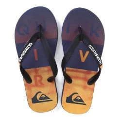 Chinelo Quiksilver Molokai Wordblock Volley