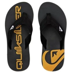 Chinelo Quiksilver Layback Sig Amarelo
