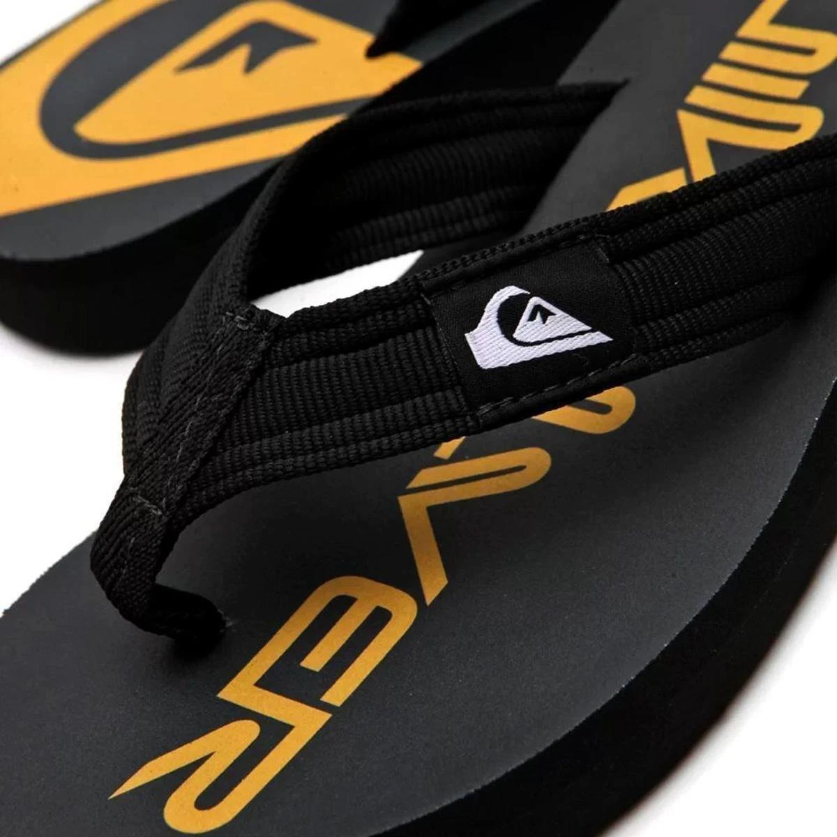 Chinelo Quiksilver Layback Sig Amarelo 5 Chinelo Quiksilver Layback Sig Amarelo - Image 3