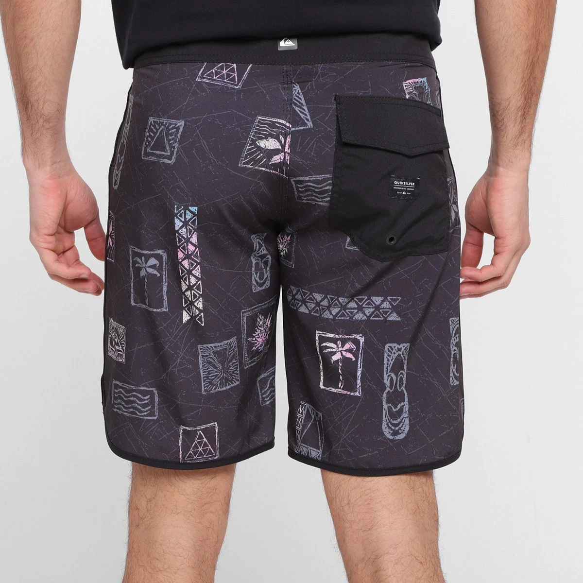 Bermuda Boardshort Quiksilver Surfsilk Hawaii Scallop 20 Masculina 4 Bermuda Boardshort Quiksilver Surfsilk Hawaii Scallop 20 Masculina - Image 2