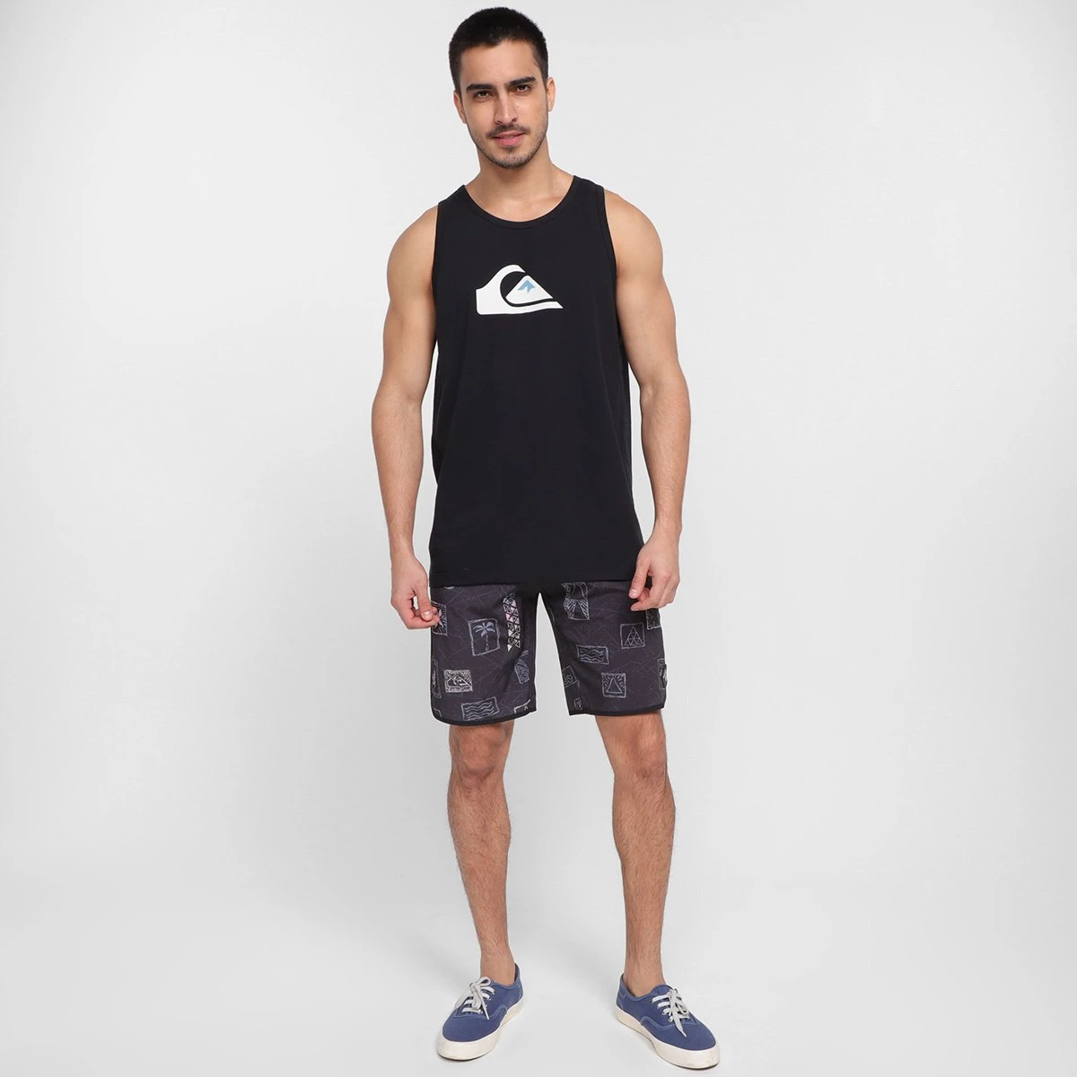 Bermuda Boardshort Quiksilver Surfsilk Hawaii Scallop 20 Masculina 6 Bermuda Boardshort Quiksilver Surfsilk Hawaii Scallop 20 Masculina - Image 4