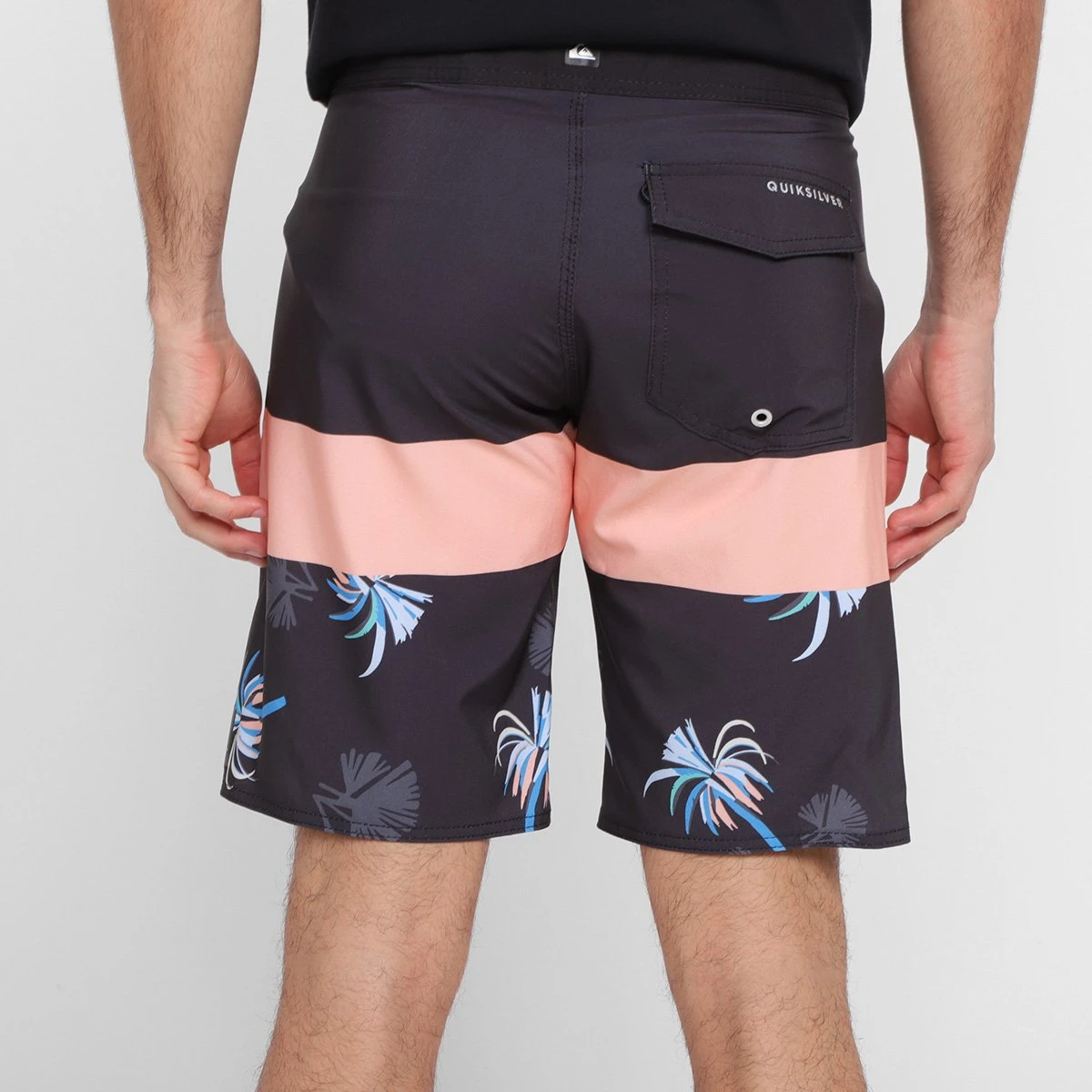 Bermuda Boardshort Quiksilver Surfsilk Sessions Flower 20 Masculina 4 Bermuda Boardshort Quiksilver Surfsilk Sessions Flower 20 Masculina - Image 2