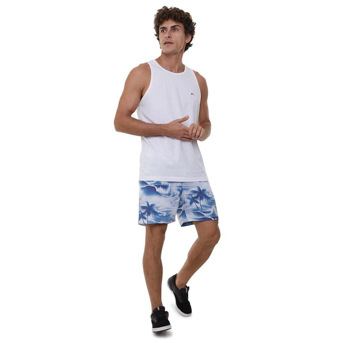 Quiksilver BOARDSHORT MYSTIC WAVE 18 - AZUL CLARO - P 7 Quiksilver BOARDSHORT MYSTIC WAVE 18 - AZUL CLARO - P - Image 5