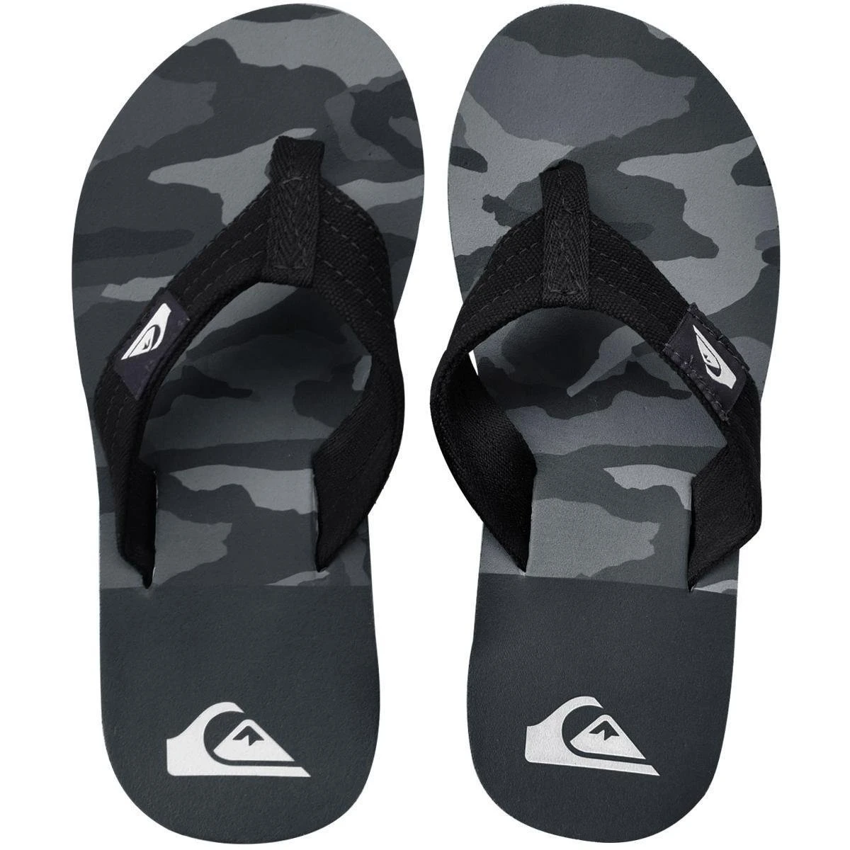 Chinelo Quiksilver Layback Camo Preto 3 Chinelo Quiksilver Layback Camo Preto
