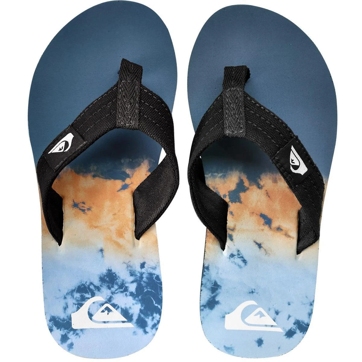 Chinelo Quiksilver Layback Slab Azul 3 Chinelo Quiksilver Layback Slab Azul
