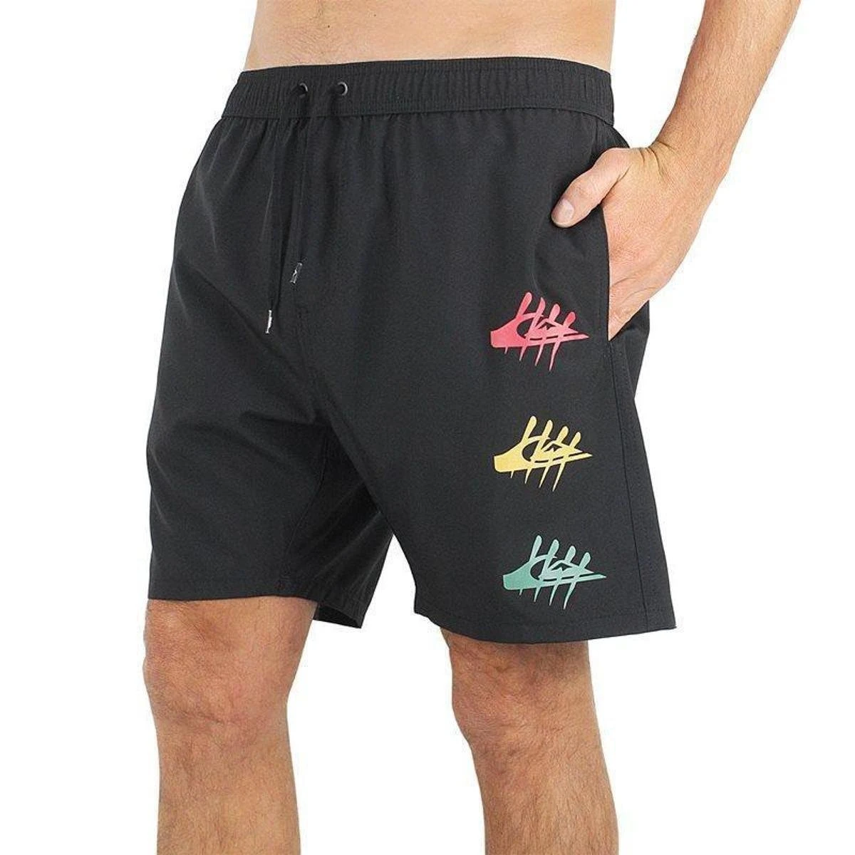 Bermuda Quiksilver G-Land Volley 18 Black 5 Bermuda Quiksilver G-Land Volley 18 Black - Image 3