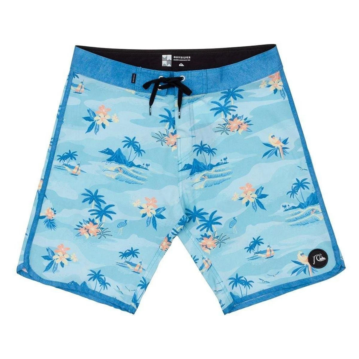 Bermuda Quiksilver Scenic Scallop 19 Masculina 6 Bermuda Quiksilver Scenic Scallop 19 Masculina - Image 4