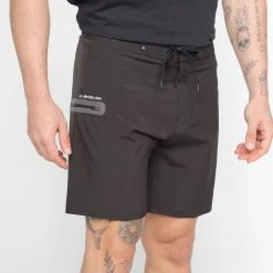Bermuda D'Água Quiksilver Swell Solid Fusion 18 Masculina