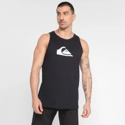 Regata Quiksilver Logo Masculina