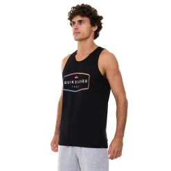Camiseta Regata Quiksilver Stear Clear Preto 8 Camiseta Regata Quiksilver Stear Clear Preto -Redley Store A46 9794 006 zoom3