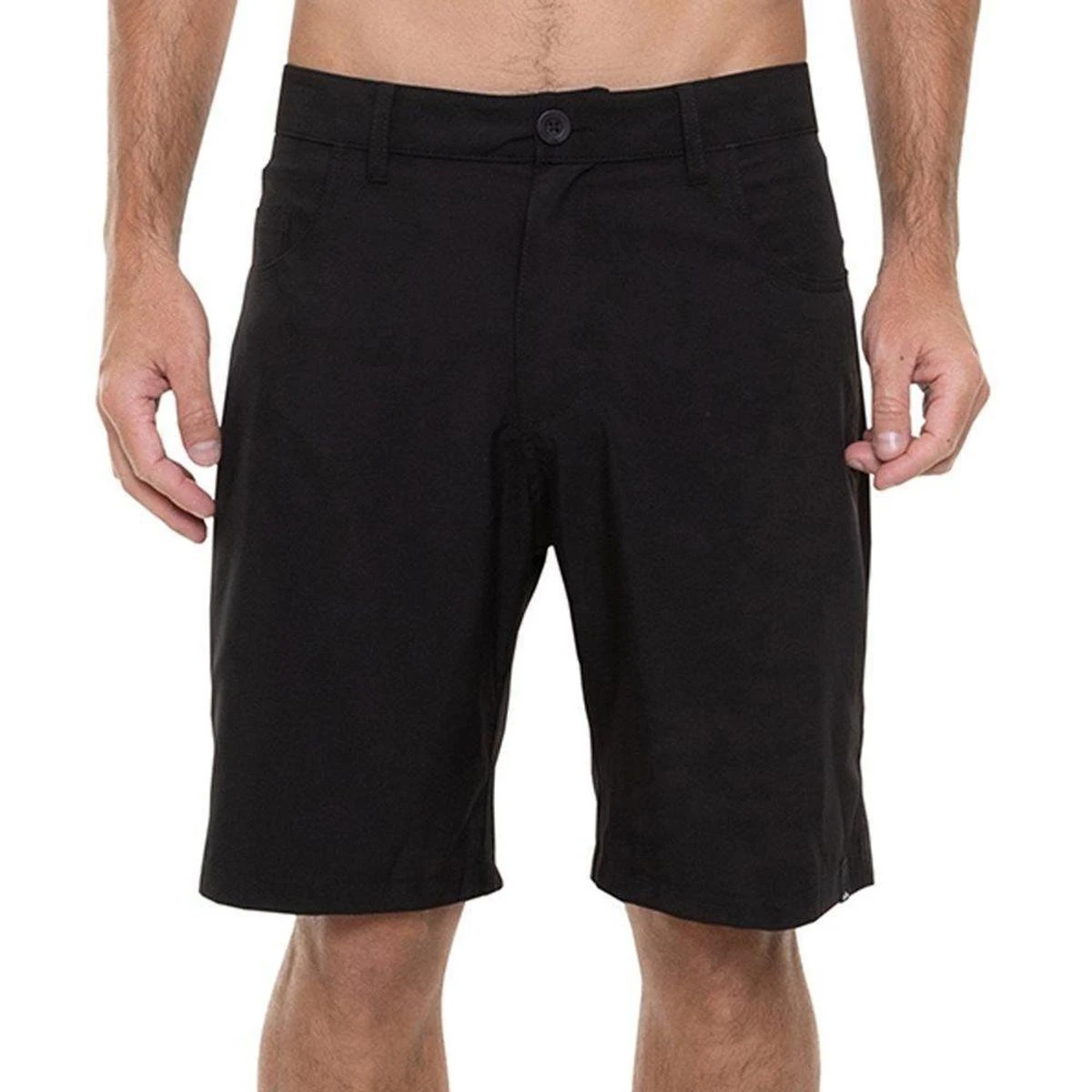 Bermuda Quiksilver Solid 5Pocket Preta 3 Bermuda Quiksilver Solid 5Pocket Preta