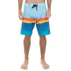 Quiksilver BOARDSHORT SWELL PANEL SUNSHINE 20 - AZUL CLARO - 40