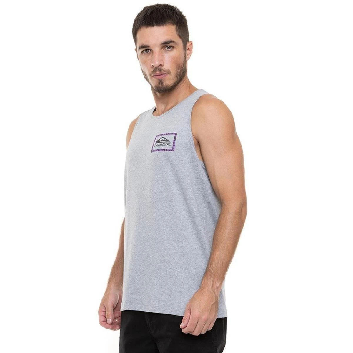 Quiksilver REGATA CHECKER STAMP - CINZA MESCLA - GG 3 Quiksilver REGATA CHECKER STAMP - CINZA MESCLA - GG - Image 2