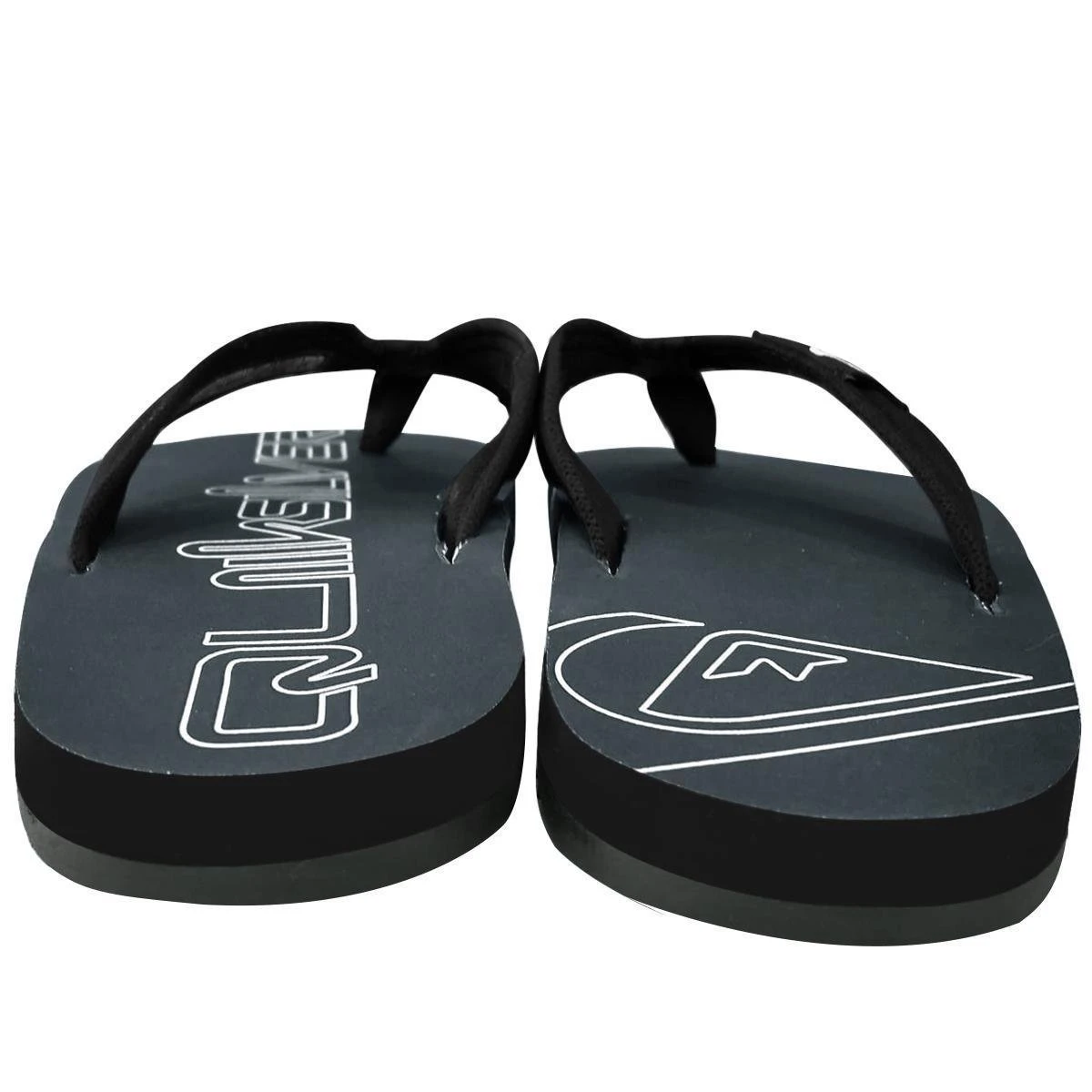 Chinelo Quiksilver Layback Preto Signature White 6 Chinelo Quiksilver Layback Preto Signature White - Image 4