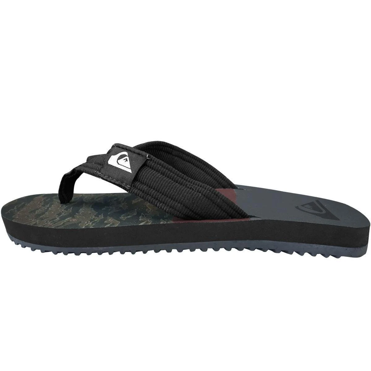 Chinelo Quiksilver Layback Preto Camo Stripes 5 Chinelo Quiksilver Layback Preto Camo Stripes - Image 3