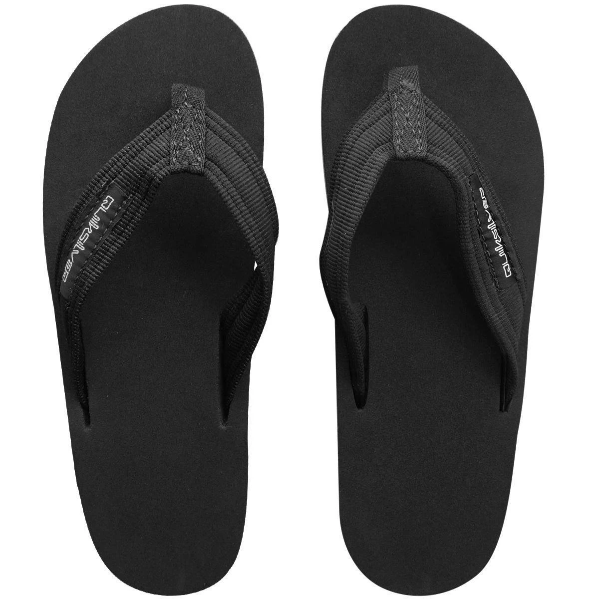 Chinelo Quiksilver Layback Gun Preto 3 Chinelo Quiksilver Layback Gun Preto