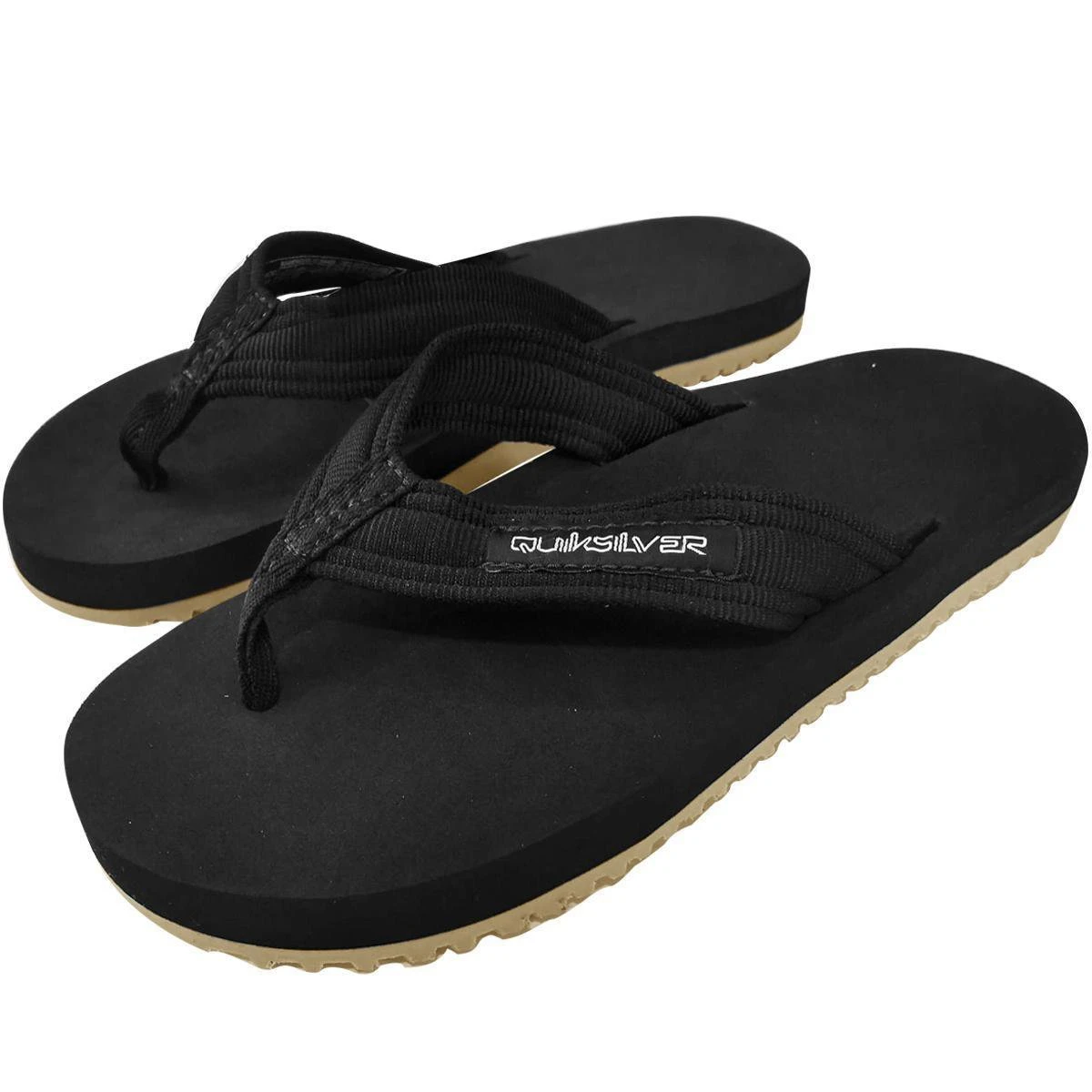 Chinelo Quiksilver Layback Gun Preto 4 Chinelo Quiksilver Layback Gun Preto - Image 2