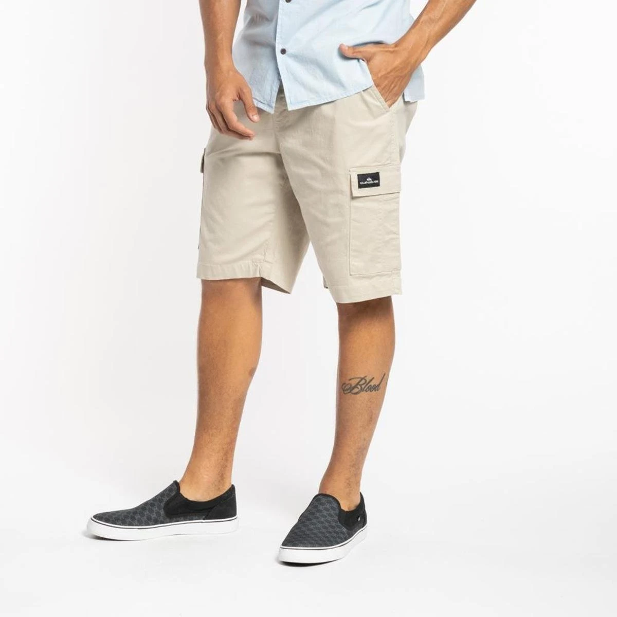 Quiksilver BERMUDA TAXER CARGO - CAQUI - GG 4 Quiksilver BERMUDA TAXER CARGO - CAQUI - GG - Image 2