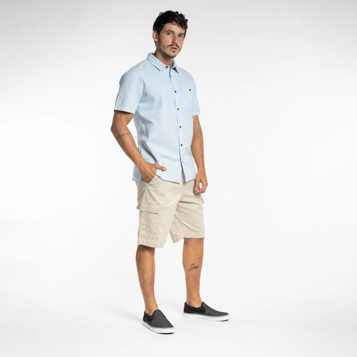 Quiksilver BERMUDA TAXER CARGO - CAQUI - GG 5 Quiksilver BERMUDA TAXER CARGO - CAQUI - GG - Image 3