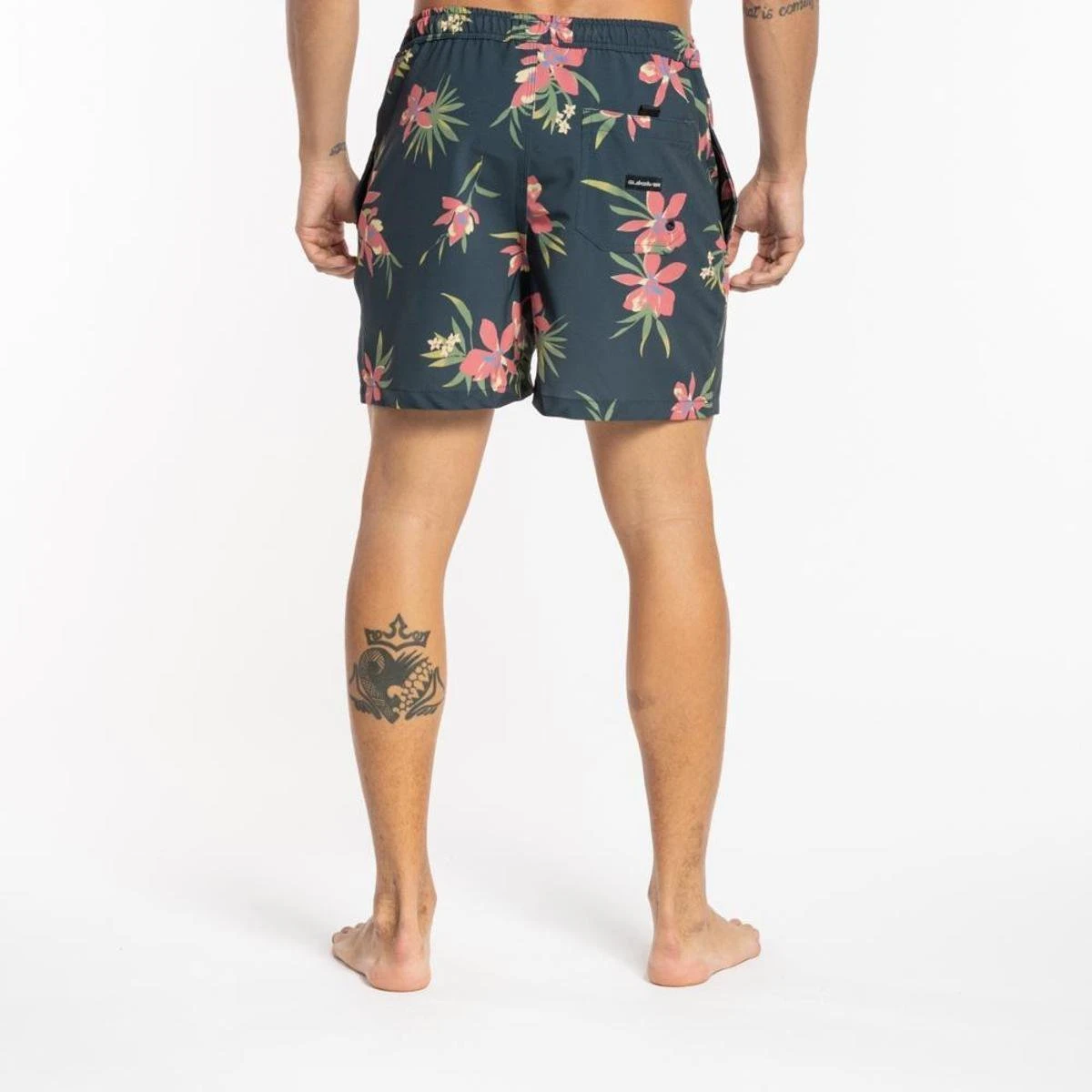 Quiksilver BOARDSHORT SWELL FLOWERS 17 - PRETO - G 7 Quiksilver BOARDSHORT SWELL FLOWERS 17 - PRETO - G - Image 5
