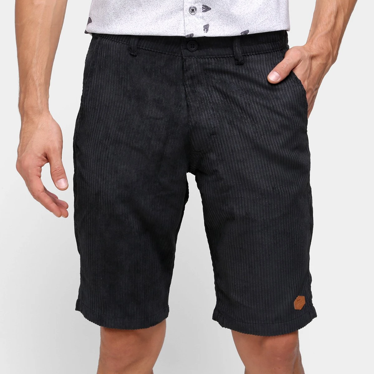 Bermuda Natural Art Walk Span Masculina 3 Bermuda Natural Art Walk Span Masculina