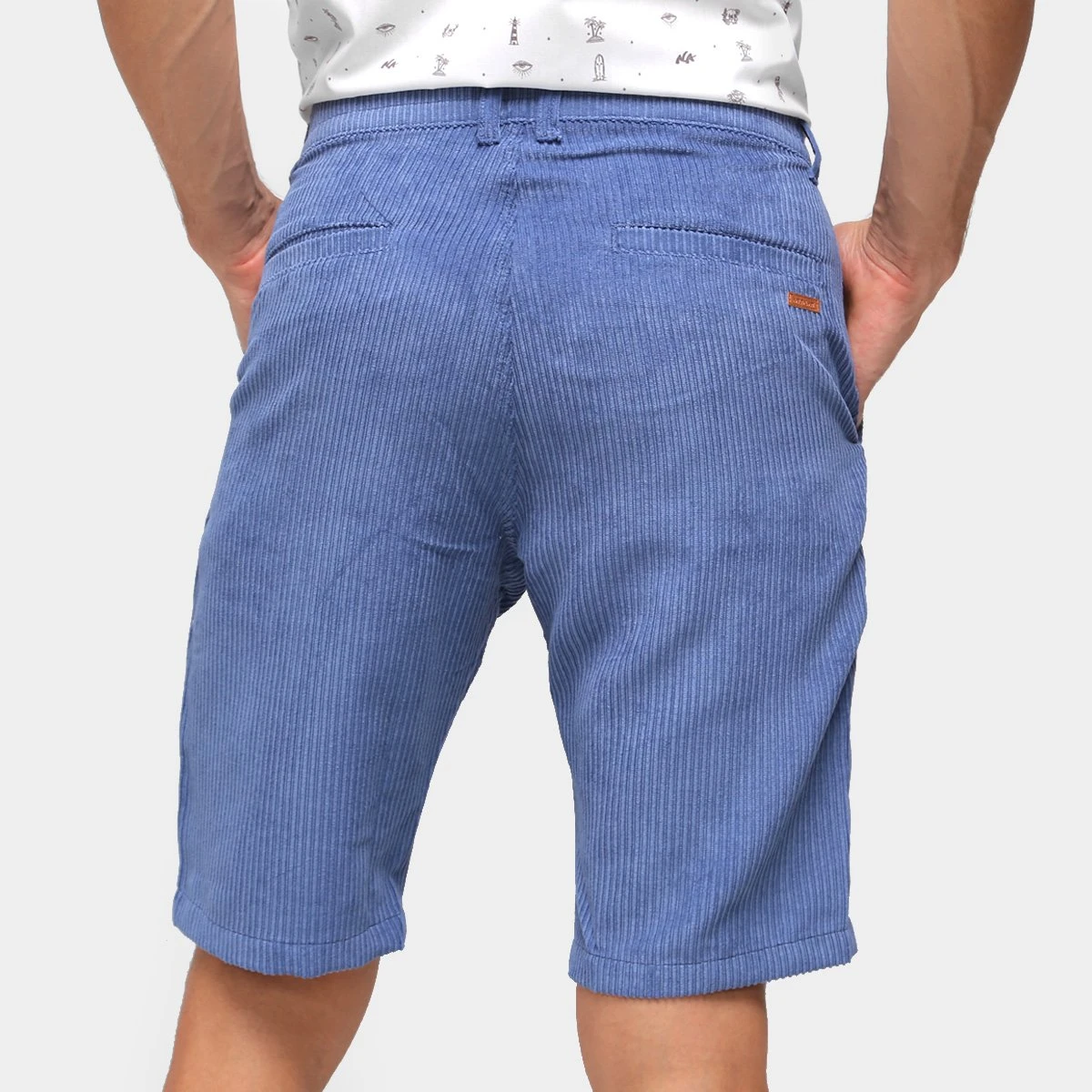 Bermuda Natural Art Walk Span Masculina 4 Bermuda Natural Art Walk Span Masculina - Image 2