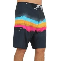 Bermuda Natural Art Dawn Stripes Black 8 Bermuda Natural Art Dawn Stripes Black -Redley Store ANF 0323 006 zoom3