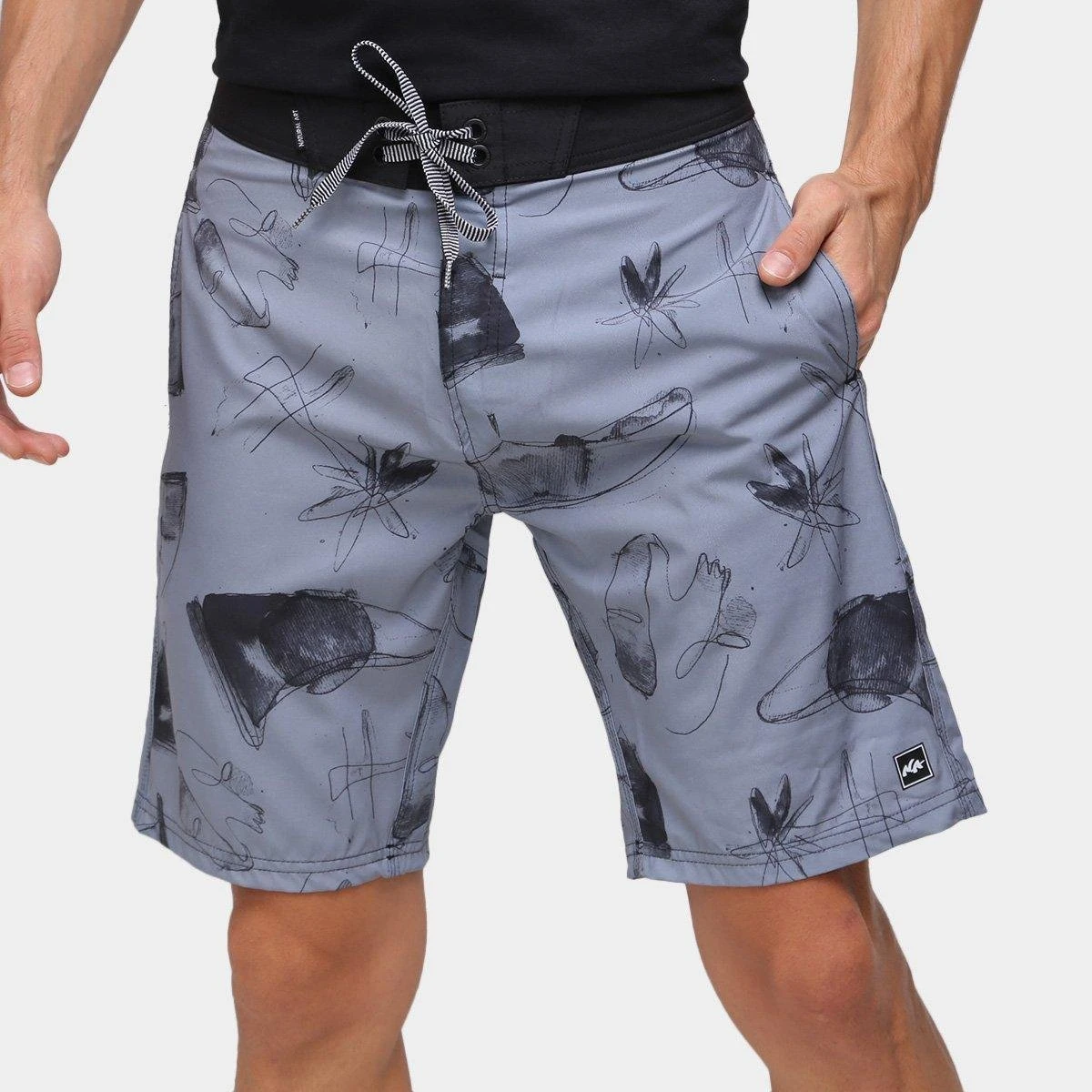 Boardshort Natural Art Plus Size - Quilhas 3 Boardshort Natural Art Plus Size - Quilhas