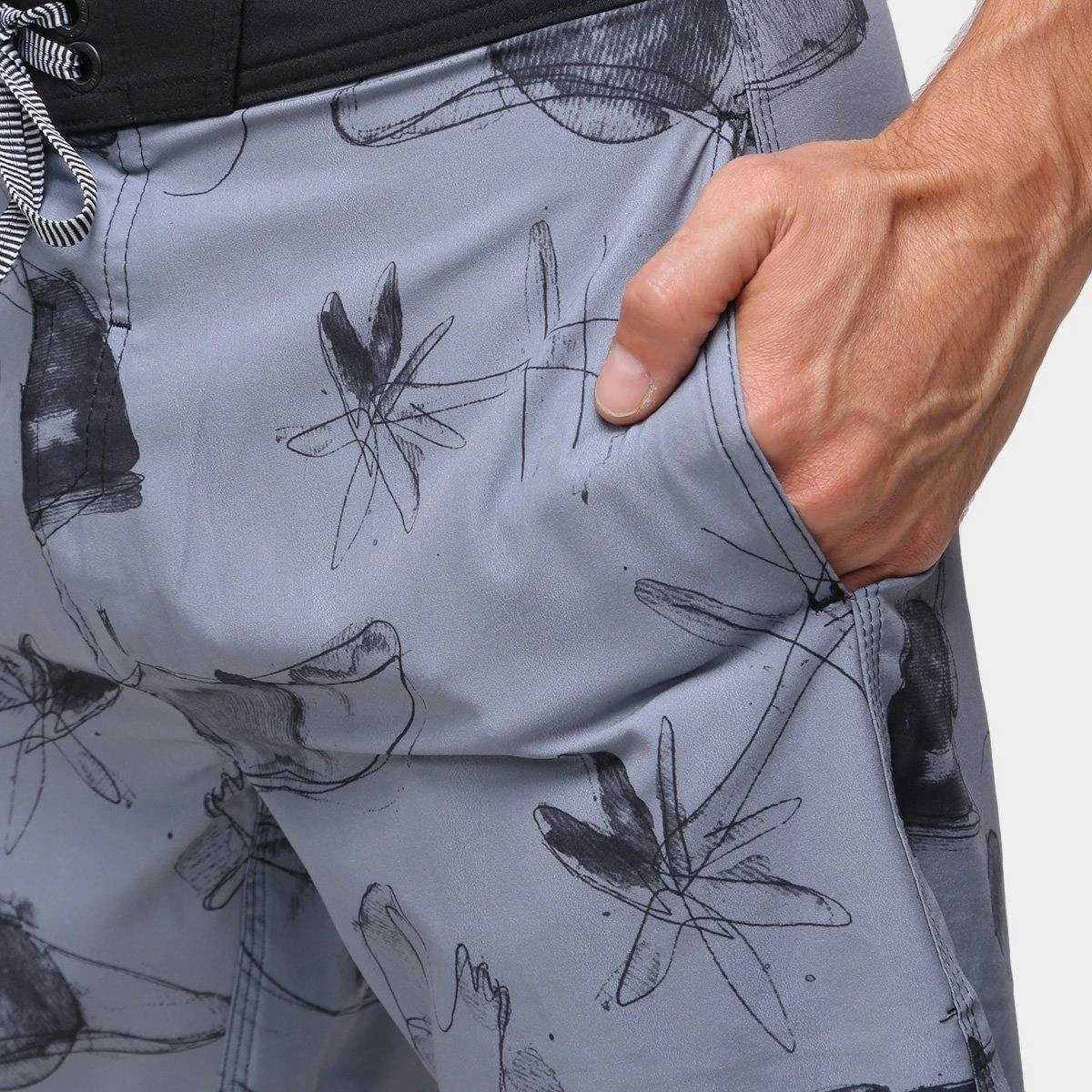 Boardshort Natural Art Plus Size - Quilhas 5 Boardshort Natural Art Plus Size - Quilhas - Image 3