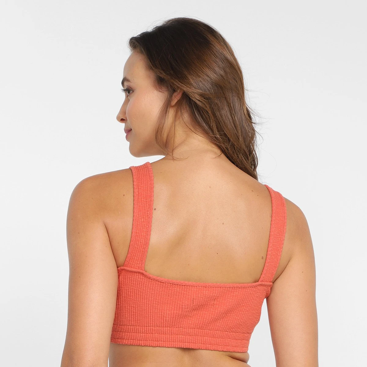 Regata Cropped Roxy Threes Company Feminina 4 Regata Cropped Roxy Threes Company Feminina - Image 2