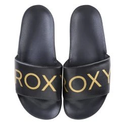 Chinelo Slide Roxy Slippy Gold Feminino