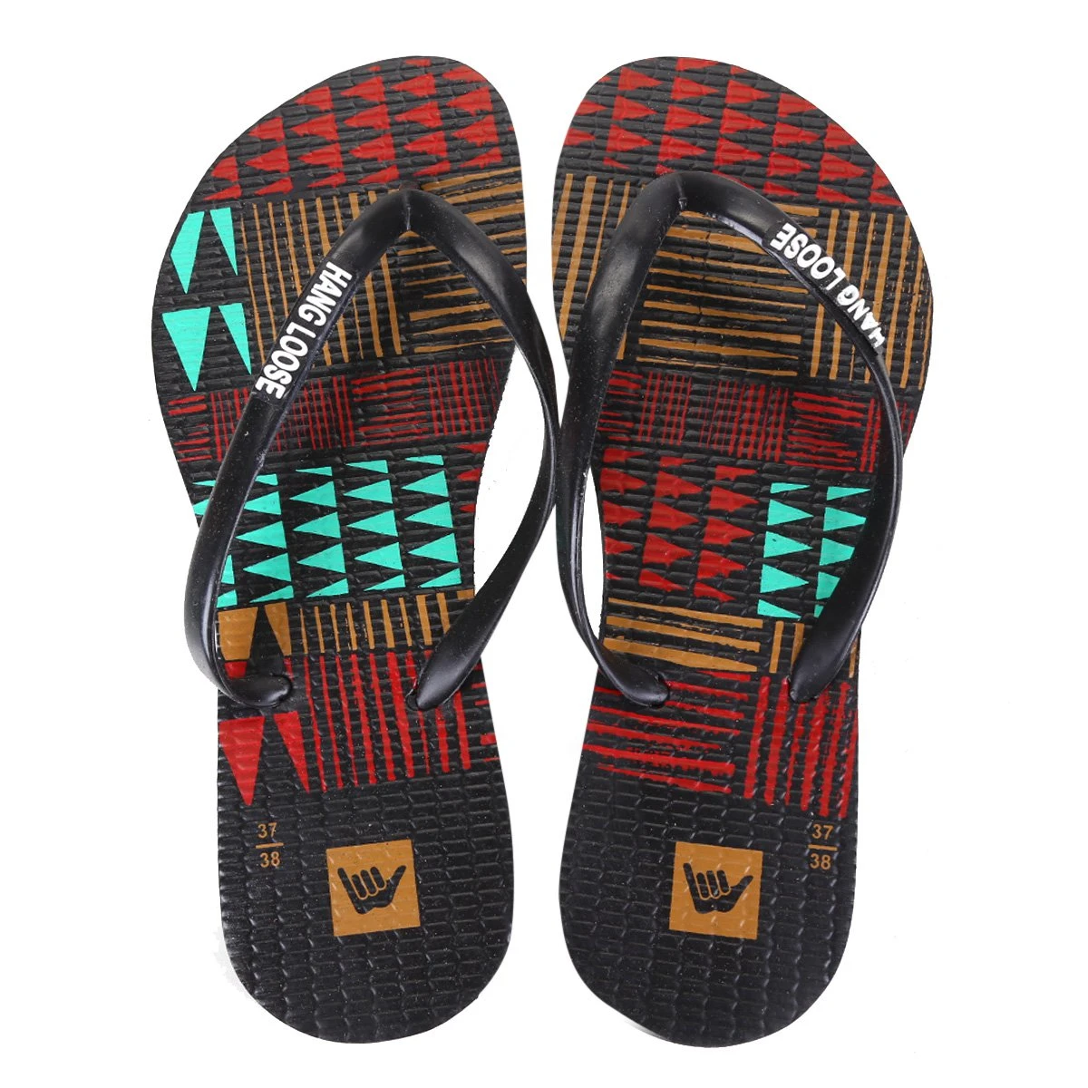 Chinelo Hang Loose Slim Étnico Feminino 3 Chinelo Hang Loose Slim Étnico Feminino