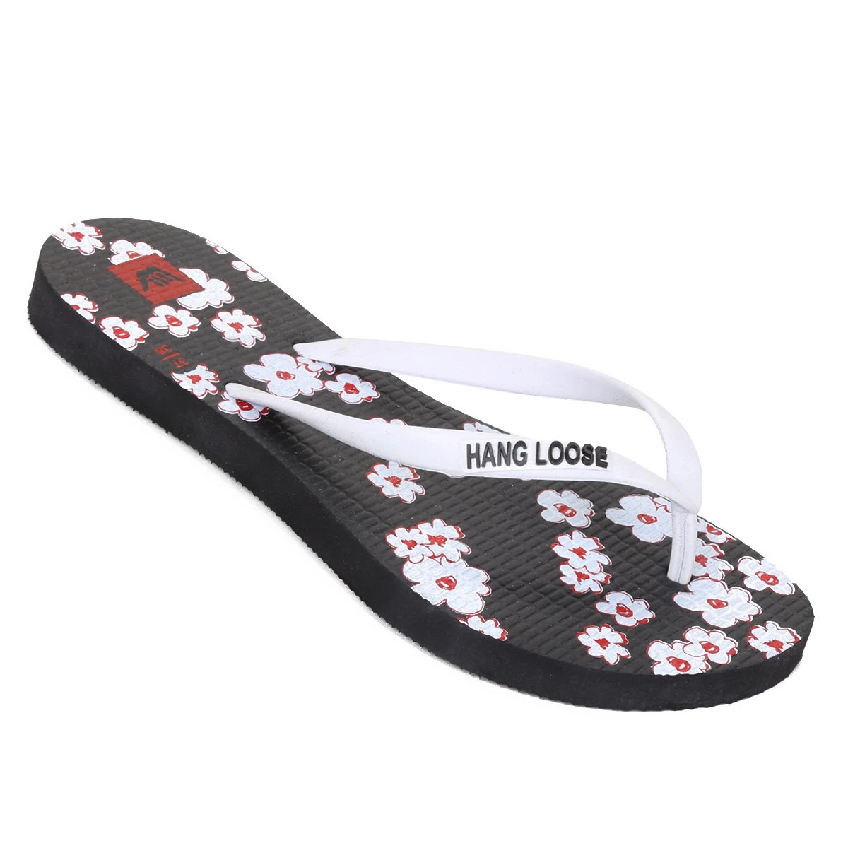 Chinelo Hang Loose Floral Feminino 4 Chinelo Hang Loose Floral Feminino - Image 2