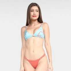 Biquíni Hang Loose Estampado Cortininha Viés