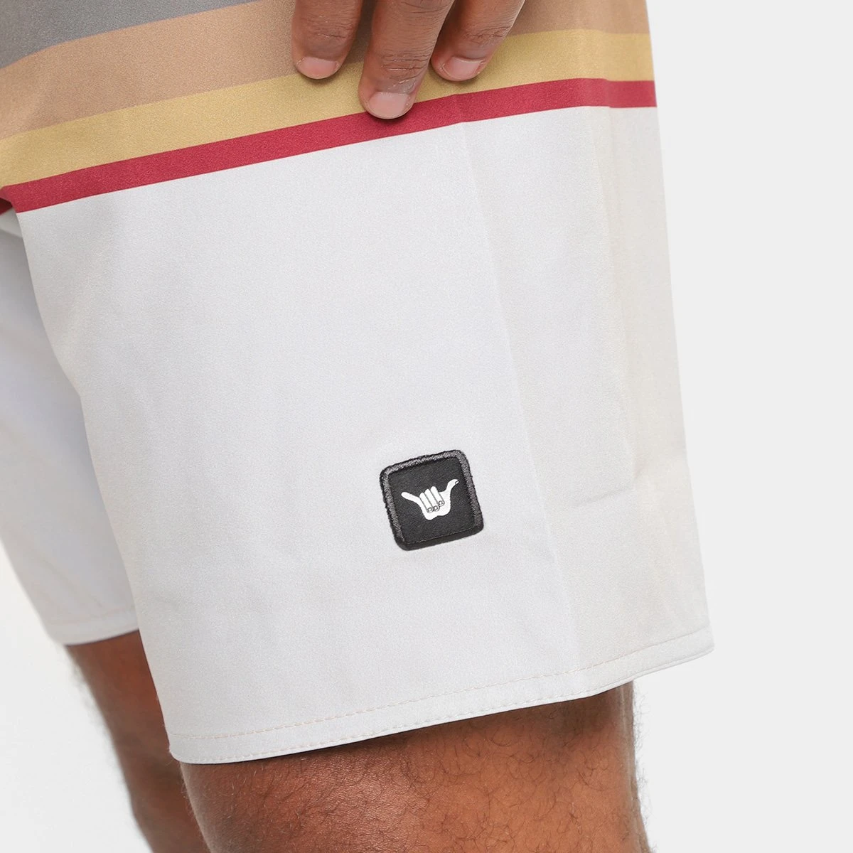 Bermuda D' Água Hang Loose Stripe Masculina 5 Bermuda D' Água Hang Loose Stripe Masculina - Image 3