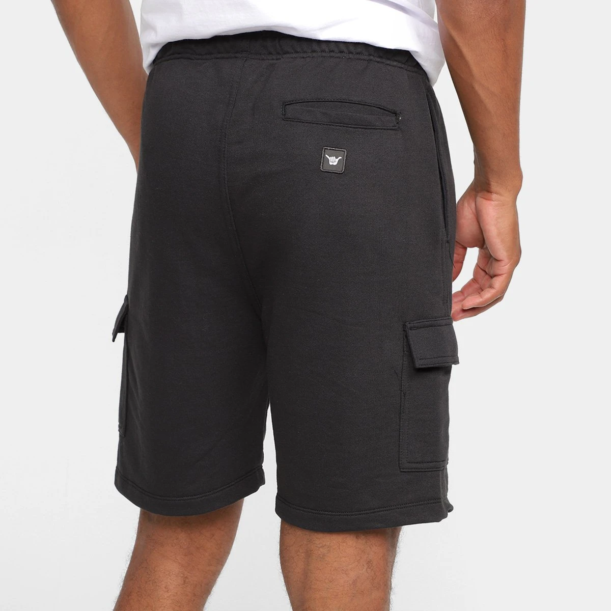 Bermuda Moletom Hang Loose Cargo Masculina 4 Bermuda Moletom Hang Loose Cargo Masculina - Image 2