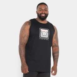 Regata Plus Size Hang Loose Logo Duo Masculina