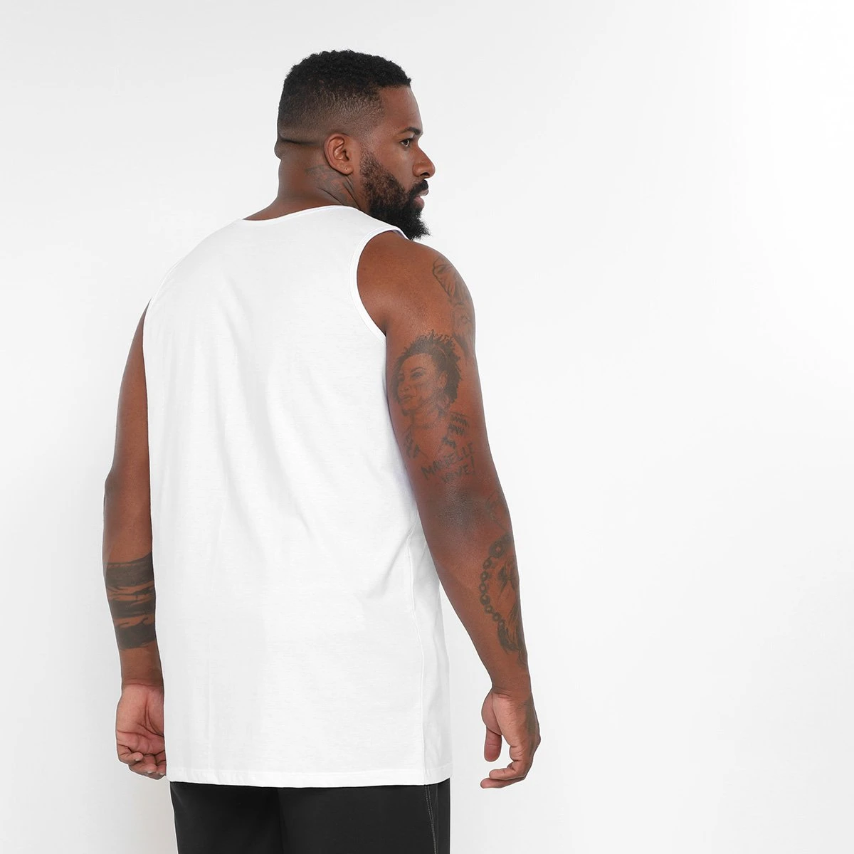 Regata Plus Size Hang Loose Logo Duo Masculina 4 Regata Plus Size Hang Loose Logo Duo Masculina - Image 2