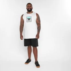 Regata Plus Size Hang Loose Logo Duo Masculina 9 Regata Plus Size Hang Loose Logo Duo Masculina -Redley Store B58 5400 014 zoom4