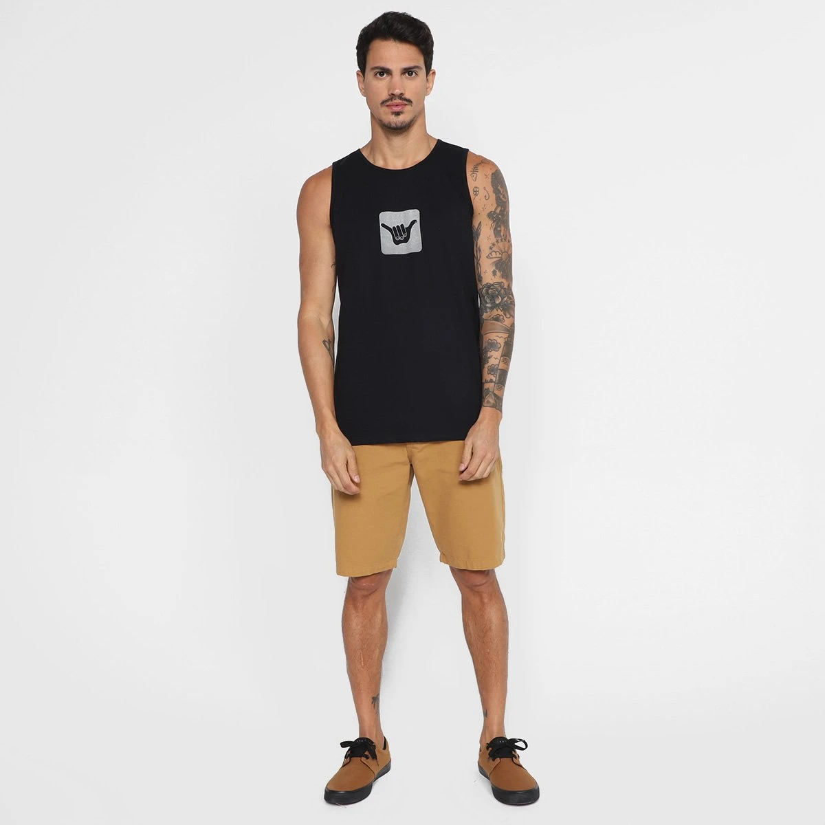 Regata Hang Loose Logo Masculina 6 Regata Hang Loose Logo Masculina - Image 4