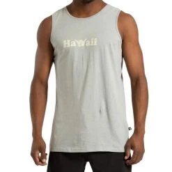 Hang Loose REG HL SILK HAWAII HLTS070067 CINZA AZULADO G