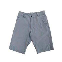 Veex Moda Bermuda Sarja Social Cinza Veex