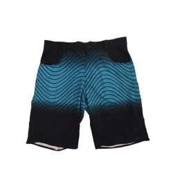 Veex Moda Bermuda Híbrida Preta/Azul Veex